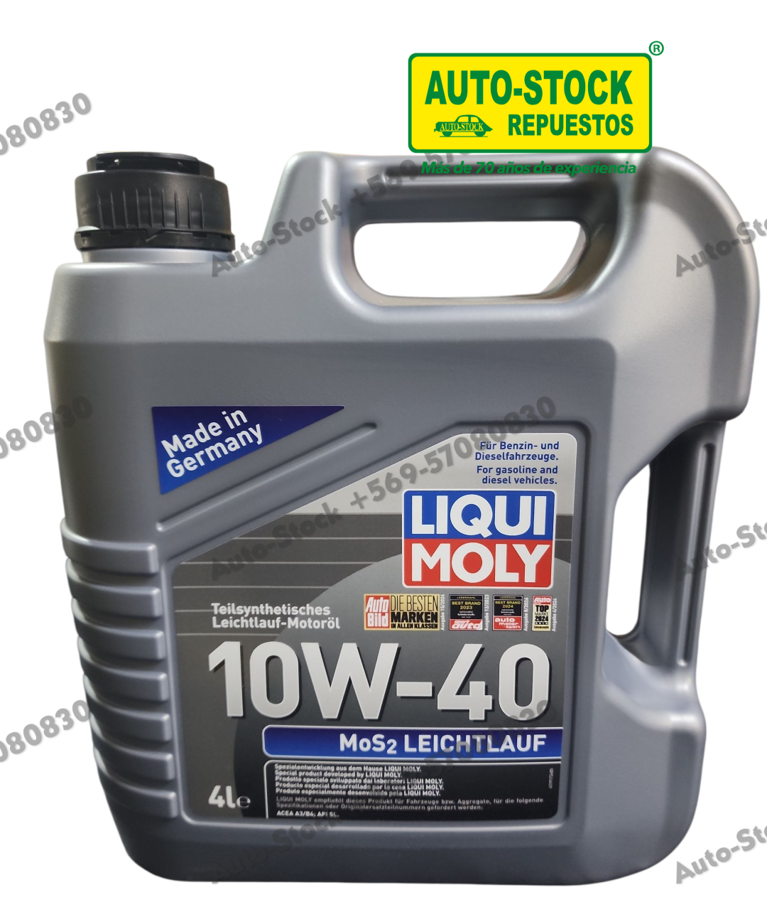 ACEITE LMOLY 10W40 SEMISINTETICO C/MSO2