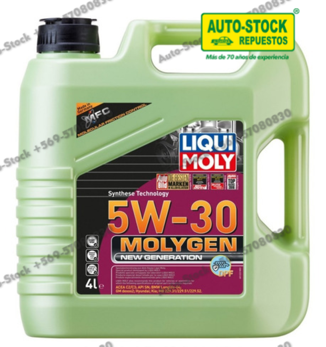 ACEITE LIQUIM 5W30 DPF MOLYGENF.SYNTE.DIE/GAS
