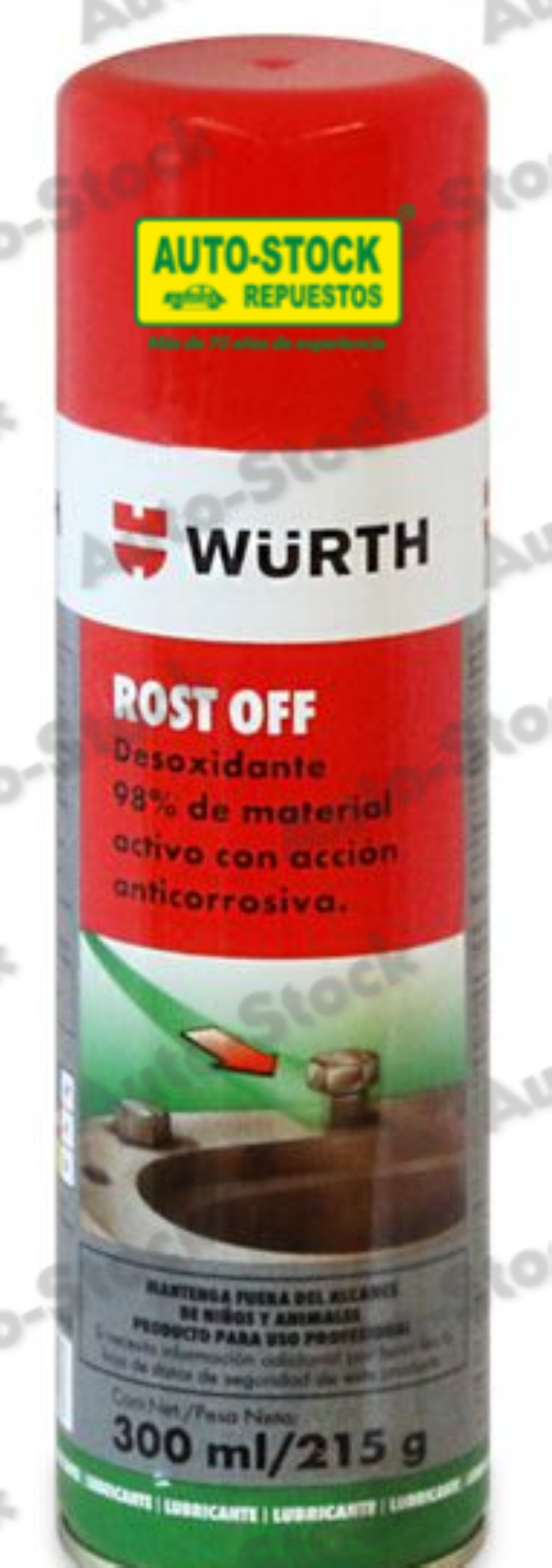ANTICORROSIVO QUITA OXIDO ROSTOFF WURTH 300 ML
